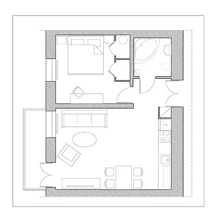 Elegancki - Kalwaryjska, Centrum Krakowa